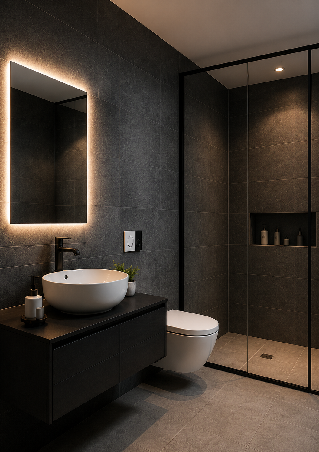 Badezimmer – Fertiggestellt